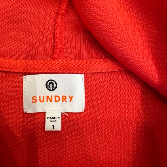 Sundry Faux Sherpa Hoodie - Picture 3 of 3